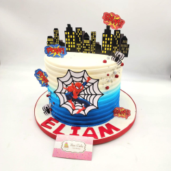 Pastel Infantil 4896  Spider Man